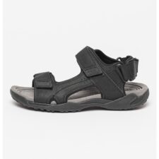 Sandale de piele ecologica cu barete velcro Terreno