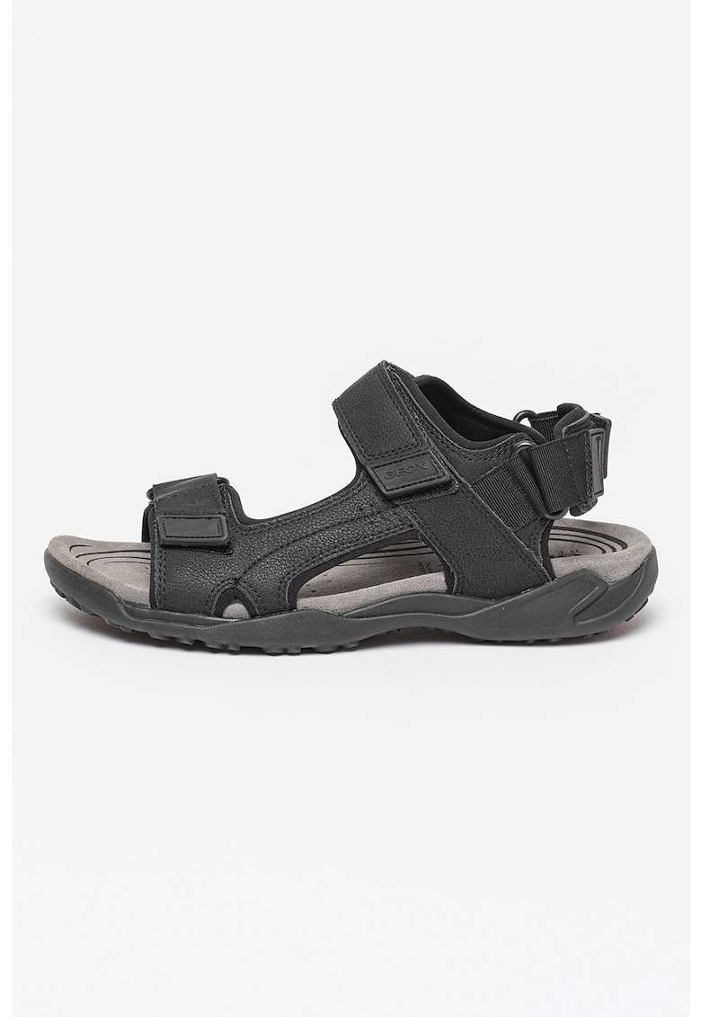Sandale de piele ecologica cu barete velcro Terreno 1 Sandale de piele ecologica cu barete velcro Terreno