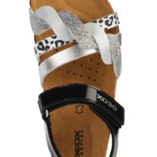 Sandale de piele ecologica cu detalii tesute