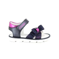 Sandale de piele ecologica cu detaliu funda