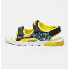 Sandale de piele ecologica cu imprimeu Batman