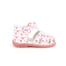 Sandale de piele ecologica cu model grafic