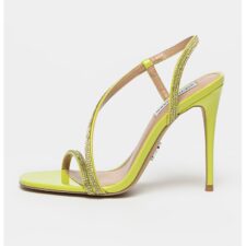 Sandale de piele ecologica cu strasuri Novelize