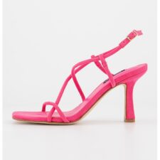 Sandale de piele ecologica cu toc Yuki