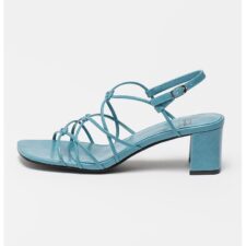 Sandale de piele ecologica cu toc masiv Socialize