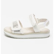 Sandale de piele ecologica cu velcro Ariel