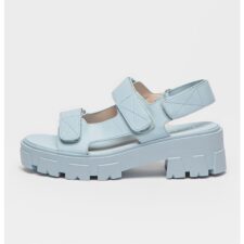 Sandale de piele ecologica cu velcro Daicy