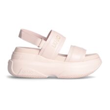 Sandale de piele ecologica cu velcro June