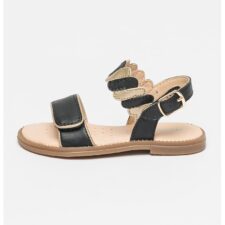 Sandale de piele ecologica cu velcro Karly