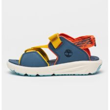 Sandale de piele ecologica cu velcro Motion Dune