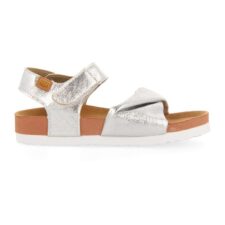 Sandale de piele ecologica cu velcro Sawlos