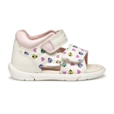 Sandale de piele ecologica cu velcro si model