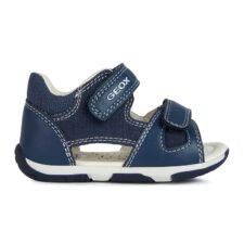 Sandale de piele ecologica si material texti