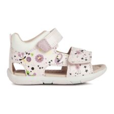 Sandale de piele ecologica si panza cu velcro