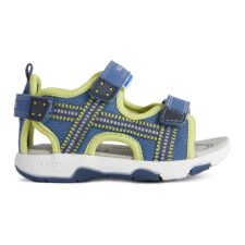 Sandale de piele ecologica si plasa cu velcro