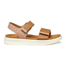 Sandale de piele in carouri