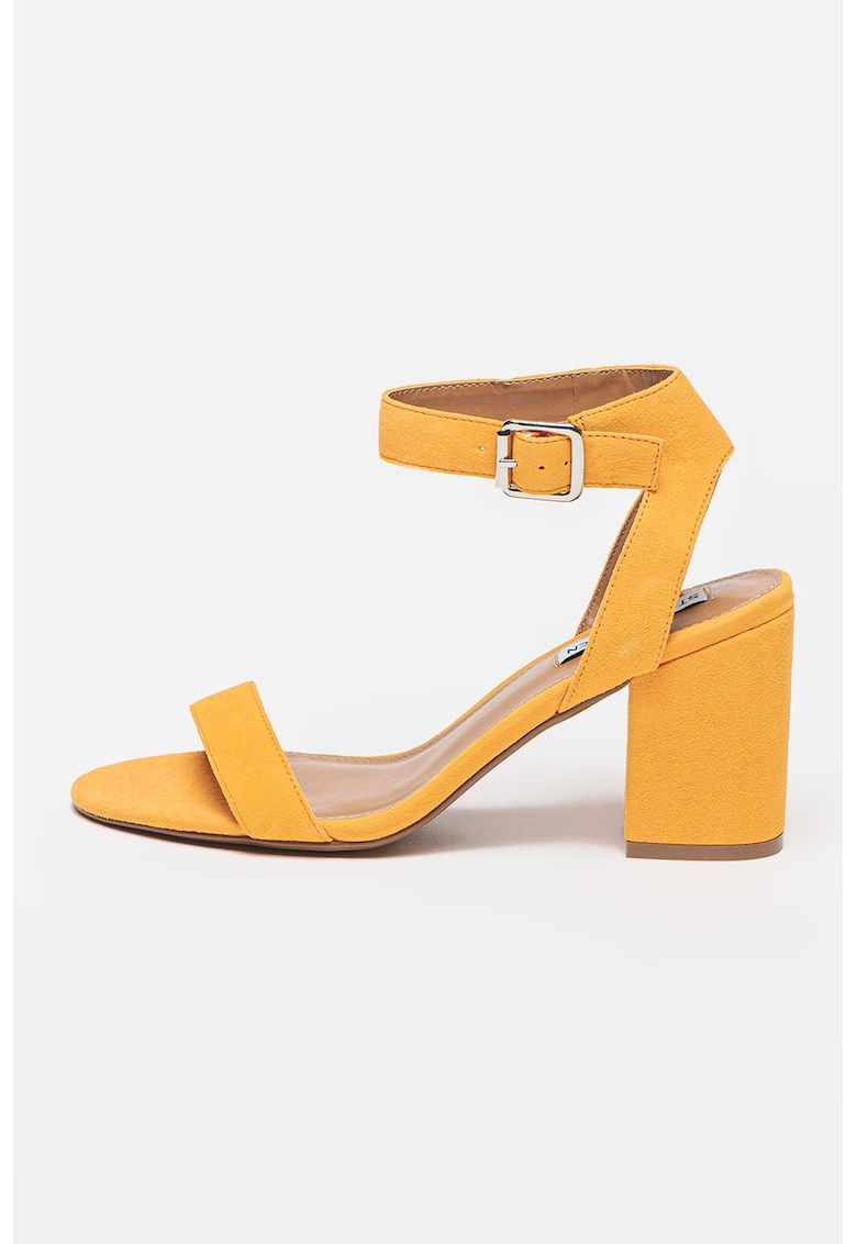 Sandale de piele intoarsa cu bareta pe glezna Malia 1 Sandale de piele intoarsa cu bareta pe glezna Malia