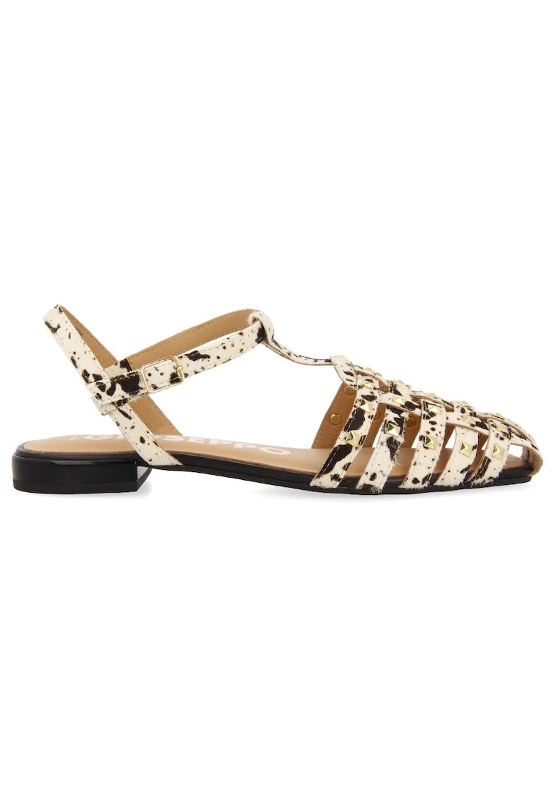 Sandale de piele intoarsa cu nituri Connerton 28413 1 Sandale de piele intoarsa cu nituri Connerton 28413