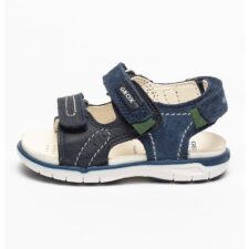 Sandale de piele intoarsa cu velcro Delhi