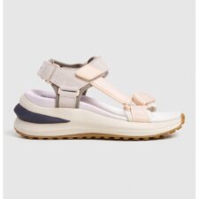 Sandale de piele intoarsa si material textil cu velcro