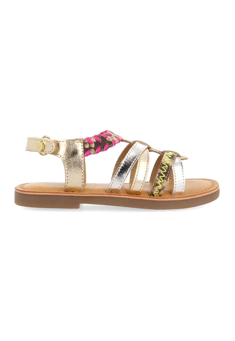 Sandale de piele si piele intoarsa Benowa 1 Sandale de piele si piele intoarsa Benowa