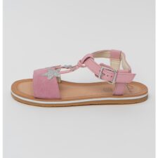 Sandale de piele si piele intoarsa Finch Summer