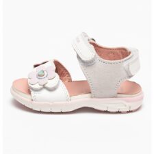 Sandale de piele si piele intoarsa cu velcro Delhi