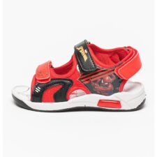 Sandale de plasa cu imprimeu Spiderman