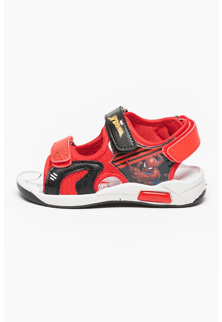 Sandale de plasa cu imprimeu Spiderman 1 Sandale de plasa cu imprimeu Spiderman