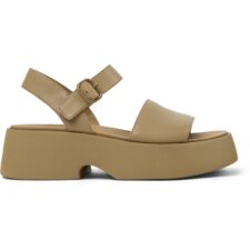 Sandale demi-wedge de piele 27221 Tasha
