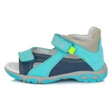 Sandale din Piele Baieti -  cu Scai - Talpa Flexibila - AC290-831