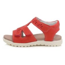 Sandale din Piele -  Extra Usoare - cu Scai - AC055-63A - Rosu -