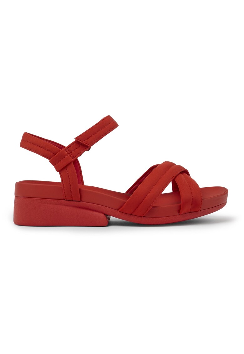 Sandale din material textil cu barete incrucisate Minikaah 1 Sandale din material textil cu barete incrucisate Minikaah