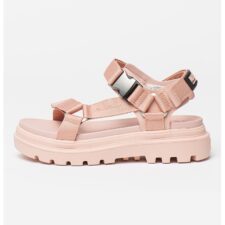 Sandale din material textil cu logo