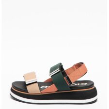 Sandale din material textil cu platforma Urbandale