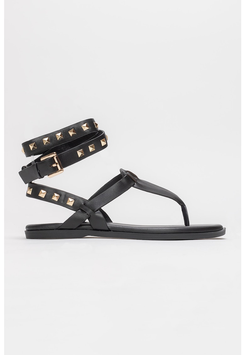 Sandale din piele cu aplicatii cu tinte Cecily 1 Sandale din piele cu aplicatii cu tinte Cecily