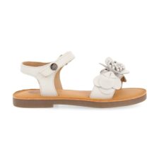 Sandale din piele cu aplicatii florale Itatim