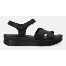 Sandale din piele cu banda velcro