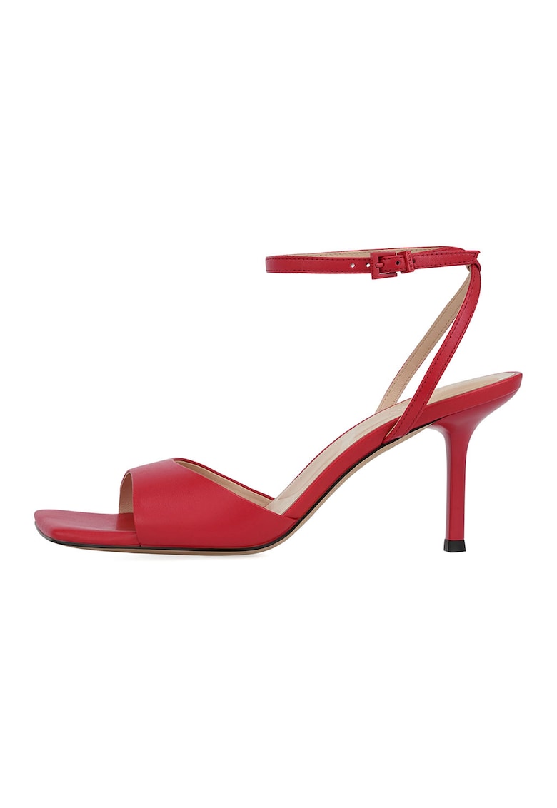 Sandale din piele cu bareta cu catarama 1 Sandale din piele cu bareta cu catarama