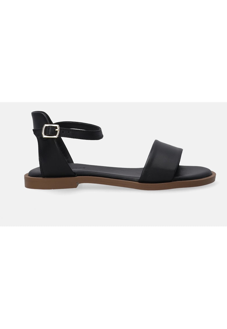 Sandale din piele cu bareta la glezna 1 Sandale din piele cu bareta la glezna