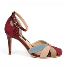 Sandale din piele cu bareta pe glezna Birdo Paradise