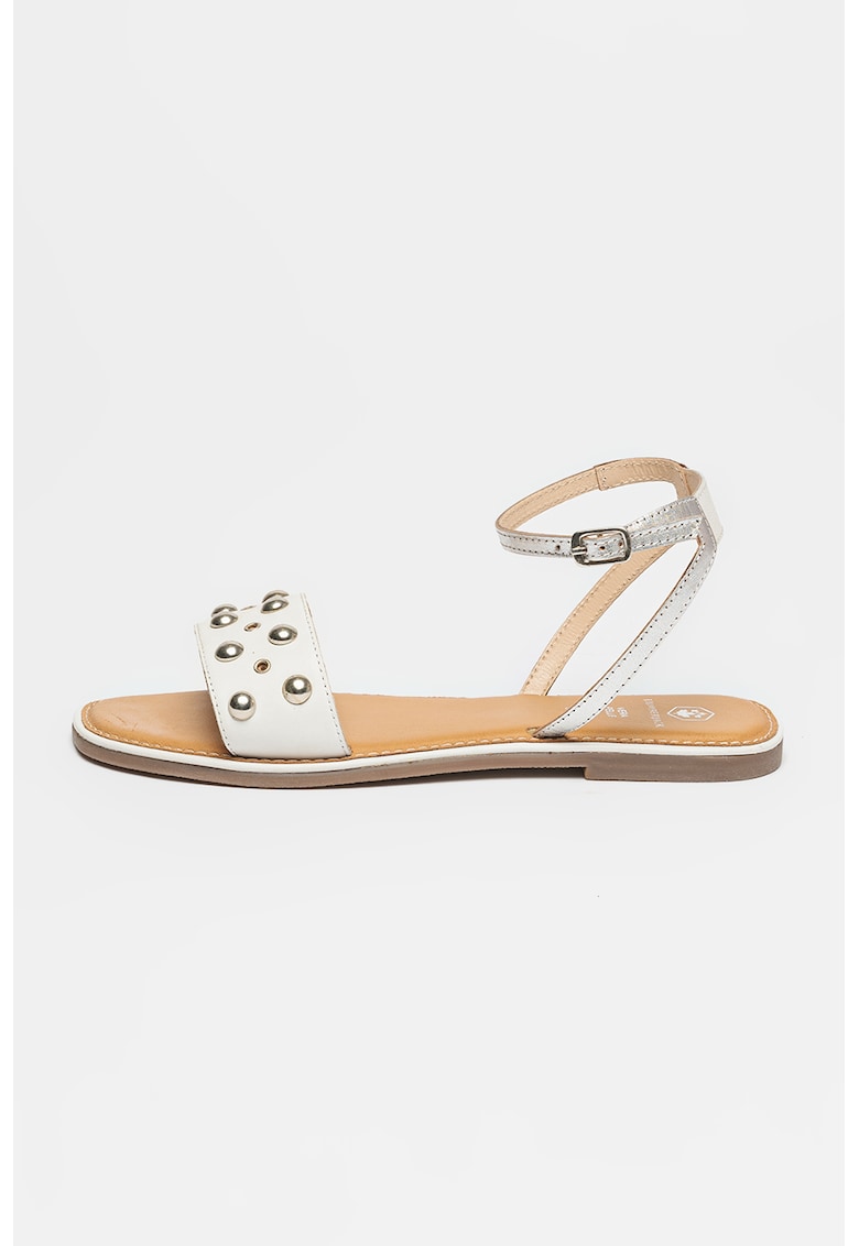 Sandale din piele cu bareta pe glezna Ginny 1 Sandale din piele cu bareta pe glezna Ginny