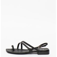 Sandale din piele cu bareta petrecuta Armonia