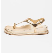 Sandale din piele cu bareta separatoare Stefan