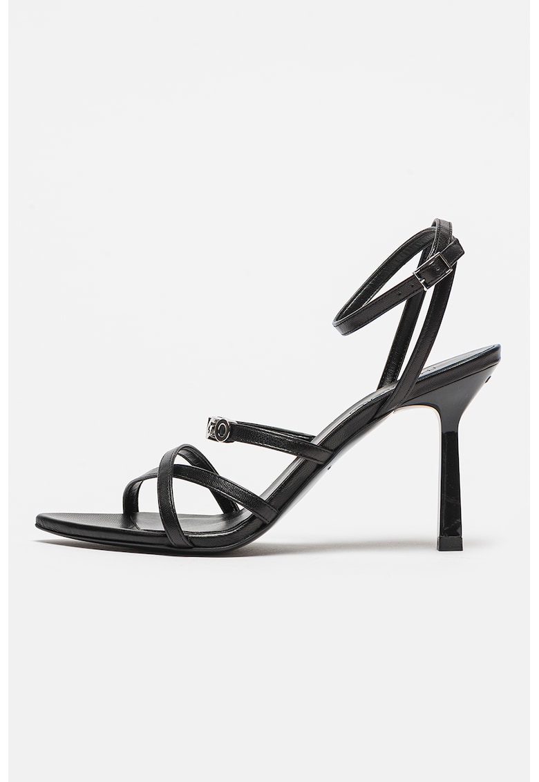 Sandale din piele cu barete multiple Katniss 1 Sandale din piele cu barete multiple Katniss