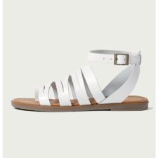 Sandale din piele cu barete multiple Noelle