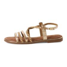 Sandale din piele cu barete subtiri