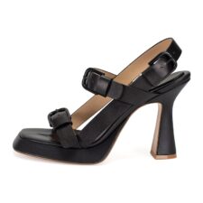 Sandale din piele cu catarame ajustabile