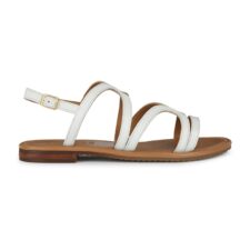 Sandale din piele cu decupaje laterale