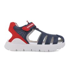 Sandale din piele cu detaliu perforat